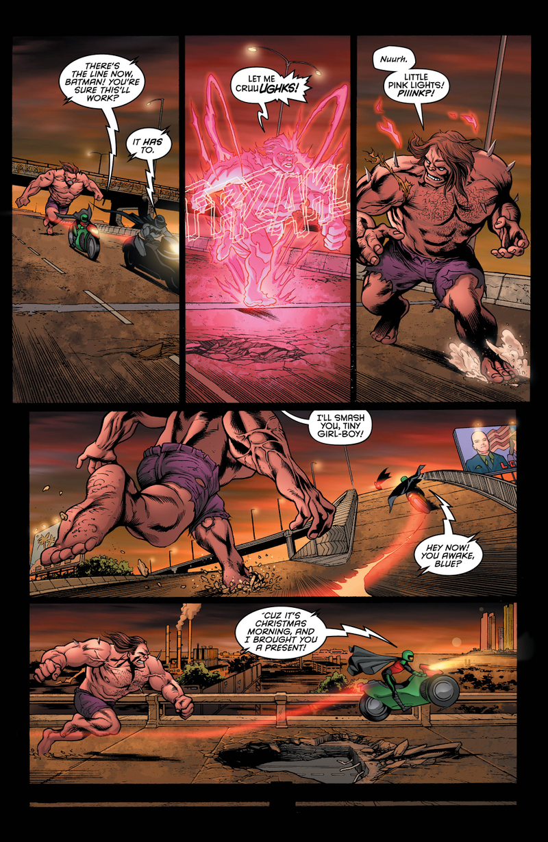 Illustration for article titled Exclusive DC preview: Dick and Superman team up in Grayson Annual #2